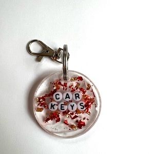 Custom Resin Keychain/Car Keychain “car keys”